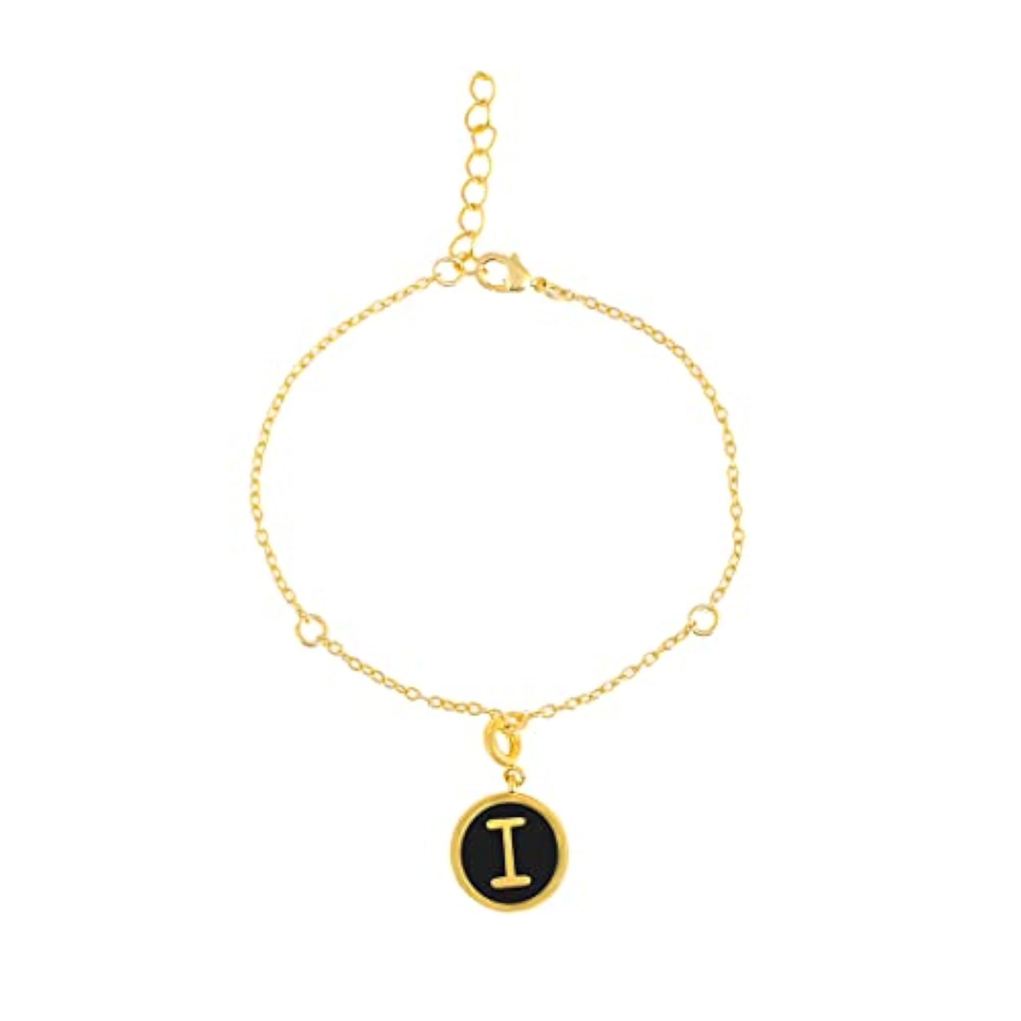 Alphabet I Enamel Charm - Collection